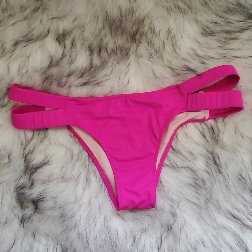 Victoria's Secret Hot Pink Bikini Bottoms